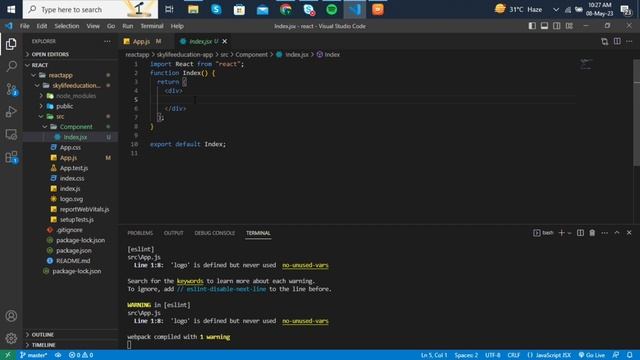 How to create React Component | How to add css in React component | css Styling how to import react смотреть онлайн