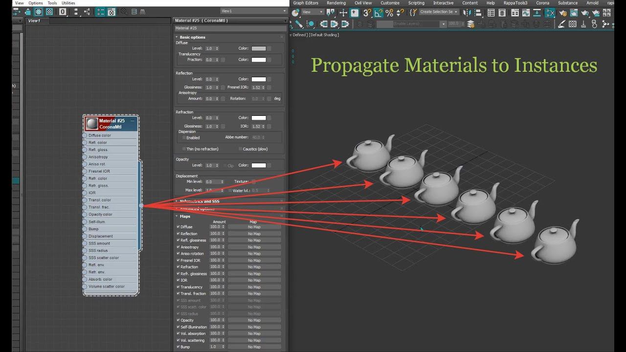 Dark Max № 48 - Propagate Materials to Instances смотреть онлайн