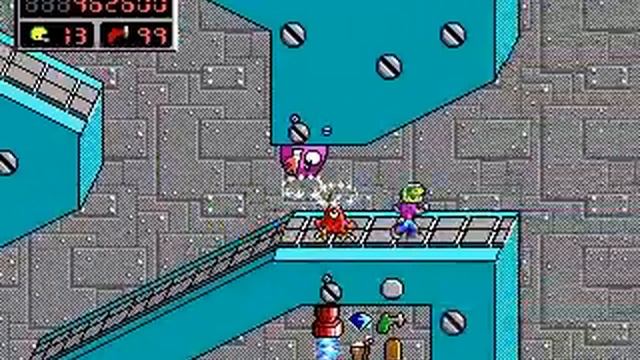 Commander Keen Aliens Ate My Babysitter! Episode 6, Level 10 смотреть онлайн