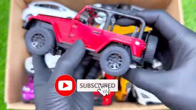 Box Full Model Car Lamborghini, Defender, Porsche, Rolls Royce, Tesla, Toyota Hiace, CC. #159