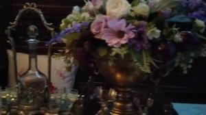 Английская посуда,шкатулка на столе у Маринессы.