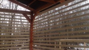 Обшиваем беседку рейкой.  Весенние дела 2017 на усадьбе "Березки"