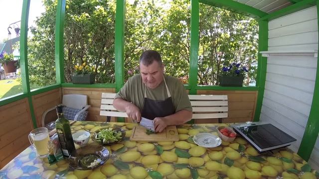 ПАСТА С ОВОЩАМИ В СКОВОРОДЕ ПО ИСПАНСКИ #паста#рецепты смотреть онлайн