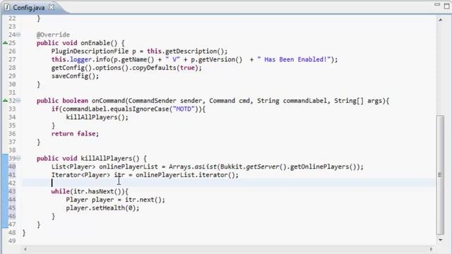 How To Make a Bukkit Plugin: Episode 18 *Methods* смотреть онлайн