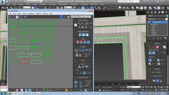 Ошибки при low poly моделировании в 3D Max смотреть онлайн