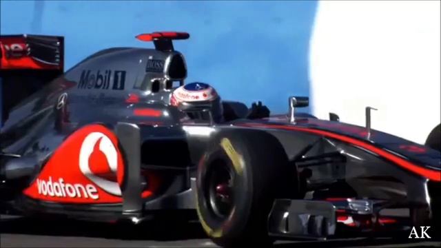 Vodafone McLaren Mercedes 2012 - Slow Motion Film (HD) смотреть онлайн