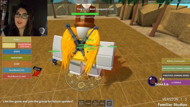 JE SUIS UN DEMON ! | Roblox Angel VS Demon Simulator смотреть онлайн