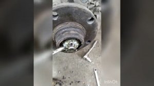 Ауди100 С4,AUDI100 C4, замена заднего подшипника