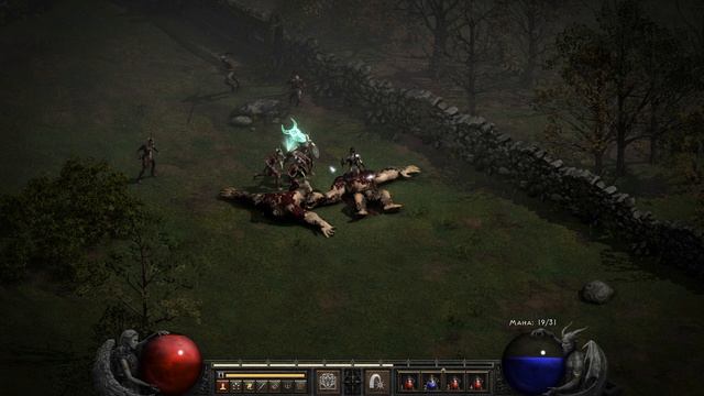НЕБОЛЬШАЯ КУЧКА МОБОВ В DIABLO 2 RESURRECTED смотреть онлайн