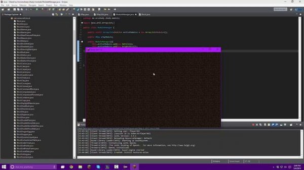 How to Code a Minecraft Hacked Client 1.8 - Part 4 - XRay & AutoWalk