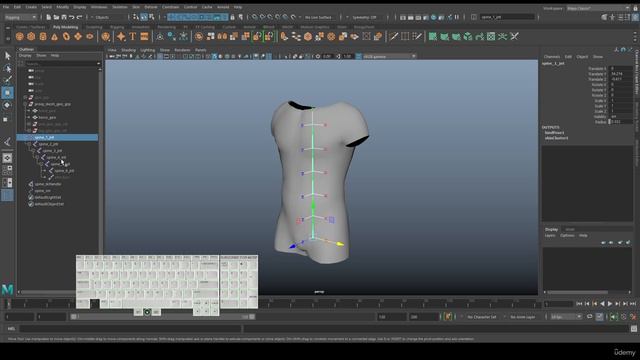 004 creating ikspline handle and drive joints смотреть онлайн