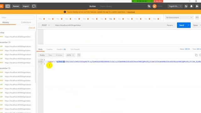JWT(JSON WEB TOKEN) Authentication and Authorization in asp net core 2 1 with example | Hindi смотреть онлайн