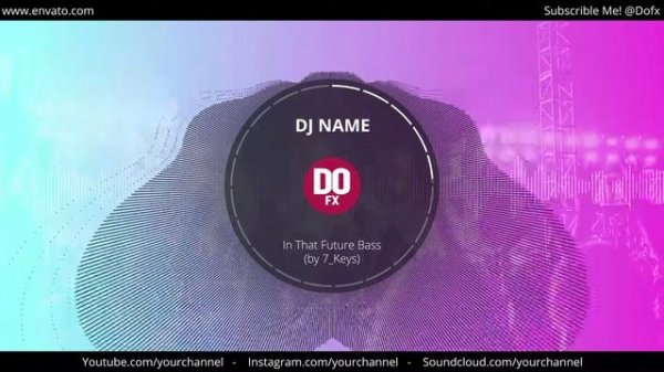 Audio React Music Visualizer - 4in1 | After Effects Template