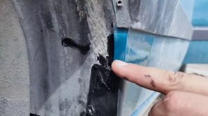 Установка брызговиков.