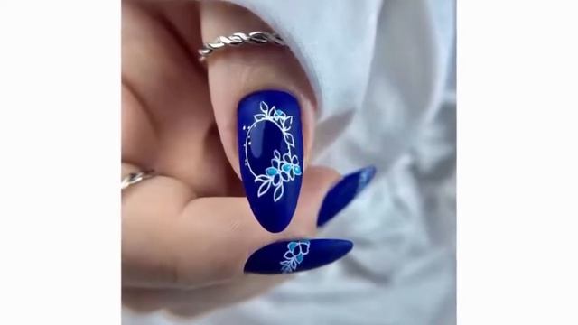 ДИЗАЙН НОГТЕЙ В СИНЕМ ЦВЕТЕ | ИДЕИ МАНИКЮРА | СИНИЙ МАНИКЮР #маникюр #маникюр2022 смотреть онлайн