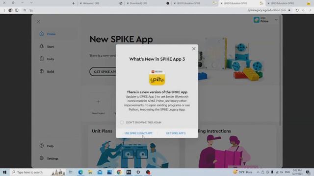 How to downgrade SPIKE Hub firmware through windows смотреть онлайн