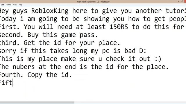 How to get people to join your place on Roblox смотреть онлайн