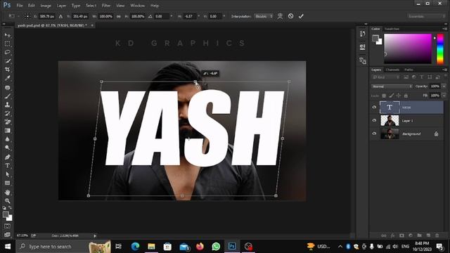How to Create Outline Text Effect in Photoshop | Photoshop Tutorial смотреть онлайн