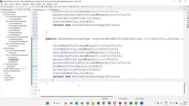 Selenium 4 - Hybrid TestNG Framework using Page Object Model and Page Factory (Part - 6) смотреть онлайн