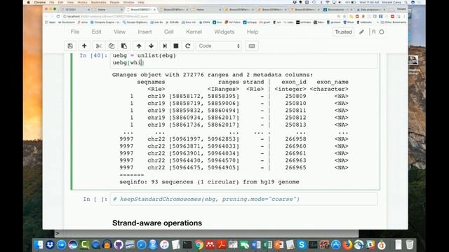 Bioconductor Workshop 1: R/Bioconductor Workshop for Genomic Data Analysis смотреть онлайн