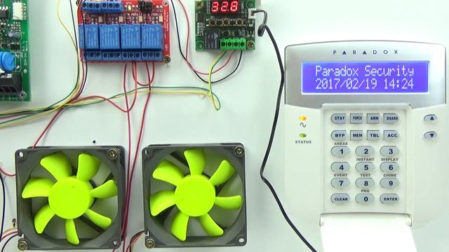 Paradox Alarm System PGM Automation Programming Relays смотреть онлайн