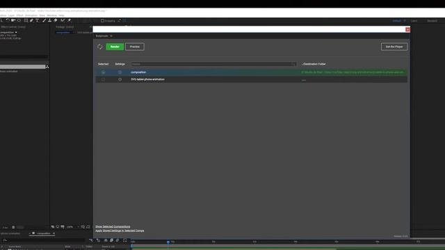 export svg animation from After Effects and import in Wordpress using Bodymovin 2/2 смотреть онлайн