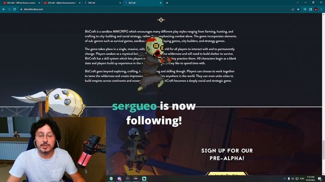 Bitcraft: Age Of Automata NEW PC MMORPG! - Alpha Test Announcement