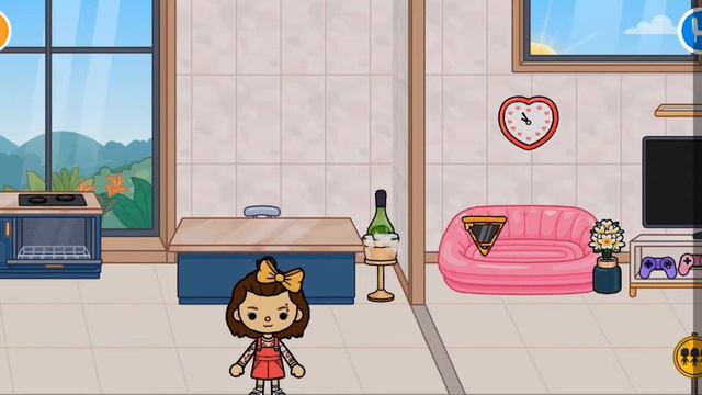 Мой день в Toca Boca // новое обновление с мебелью // обзор на дом