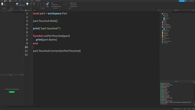 How to Detect when Parts Touch - Roblox Studio смотреть онлайн