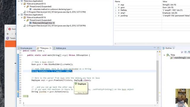 gson json смотреть онлайн