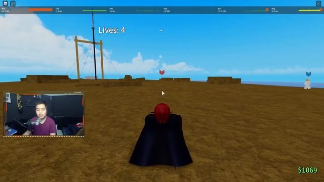 Haki Raja Akagami no Shanks / Red Hair Shanks ! - Anime Battle Arena Roblox Indonesia смотреть онлайн