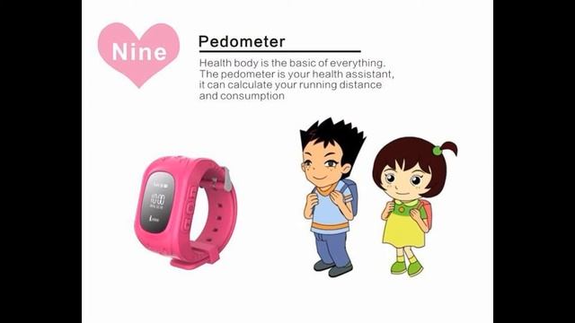 Часы-телефон для детей с GPS трекером, модель Q50 смотреть онлайн