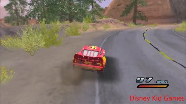 Disney Pixars Cars Movie Game - Crash Mcqueen 306 - Relaxing Drive Through Tailfin смотреть онлайн