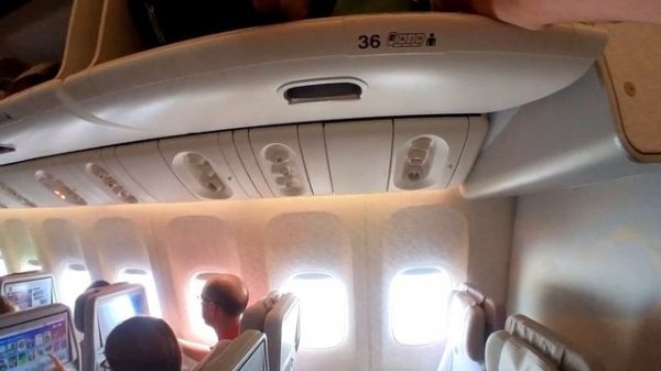 Boeing 777-300ER. Emirates Airlines. Seychelles - Dubai.