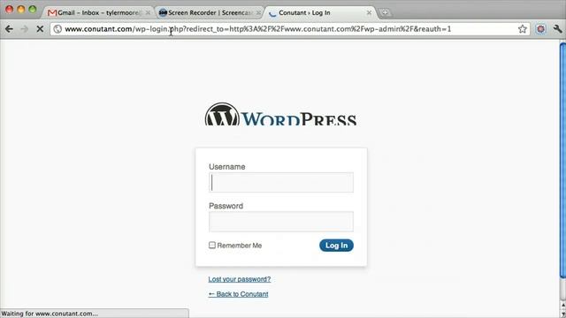 How To Login To Wordpress 3 смотреть онлайн