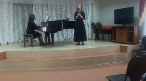 Муз. Липатова, сл. Глейзарова «Ласточка моя». Е.Малютина (преп. Н.А.Леонтьева), конц. М.А.Козлова.
