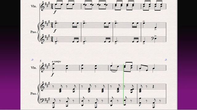 Словацкая народная песня 32 Slovak folk song(Ф-но)/(P-no)Скрипка 2 класс / Violin 2 grade смотреть онлайн