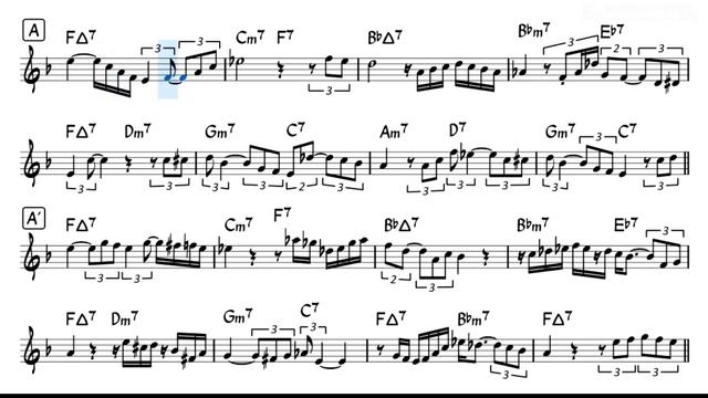 Misty - Backing Track with Sheet Music for Tenor Sax смотреть онлайн