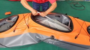 Сборка байдарки Хатанга 3 Travel