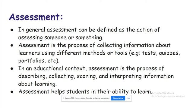 Test | Measurement | Assessment and Evaluation | Difference among these terms смотреть онлайн