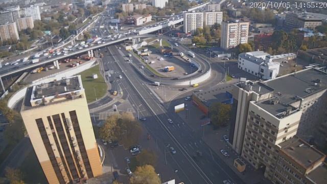 Москва - Нижегородская улица - веб камера 05.10.2020, 11:55 смотреть онлайн
