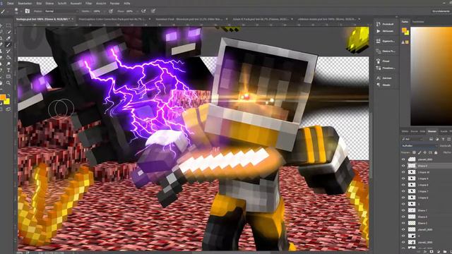 Minecraft Banner ☛ Planet(my sec. Channel) | Speedart [6] | Planet смотреть онлайн