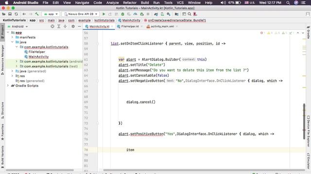 To Do List App in Android Studio Kotlin Tutorial 57 part 2 - Urdu/Hind | Muhammad Waqas смотреть онлайн