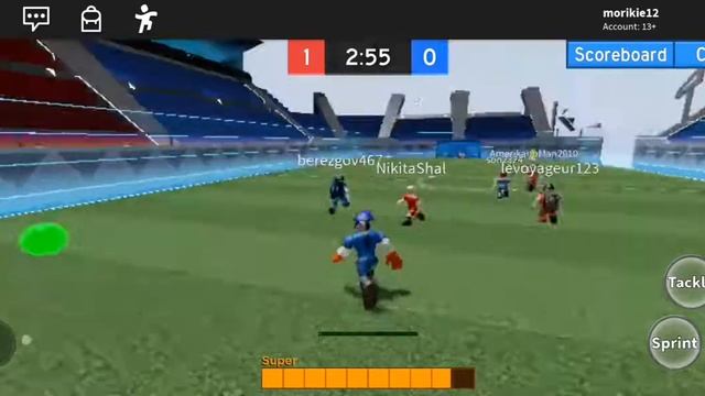 Играем роблокс футбол смотреть онлайн