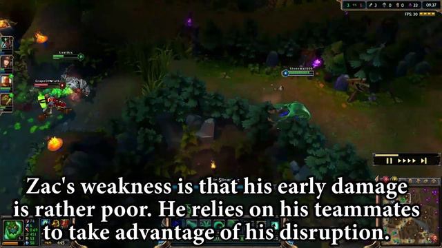 League of Legends - Jungle Zac (in-depth voiced) смотреть онлайн