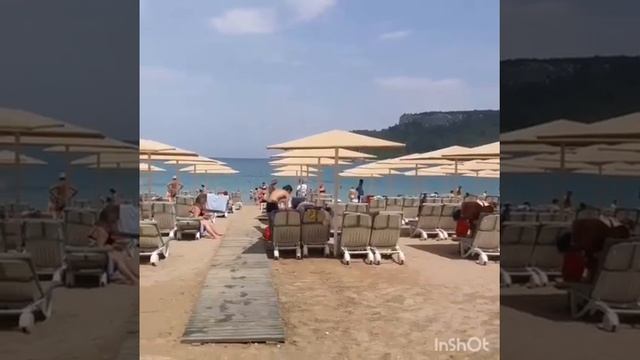 Пляжи Турции. Пляж с песком в Кемере! смотреть онлайн