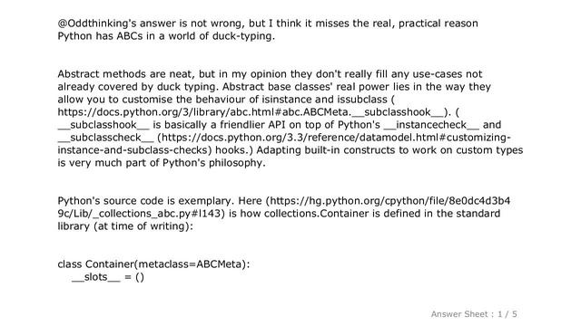PYTHON : Why use Abstract Base Classes in Python? смотреть онлайн