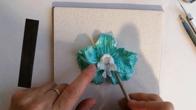 DIY Декор кружки Орхидея из полимерной глины/Cup Décor Orchidea/Polymer clay/ПОДРОБНЫЙ МК смотреть онлайн