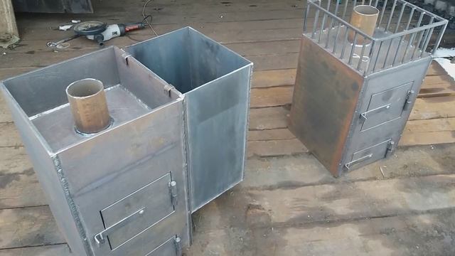 Самая простая печь для бани смотреть онлайн