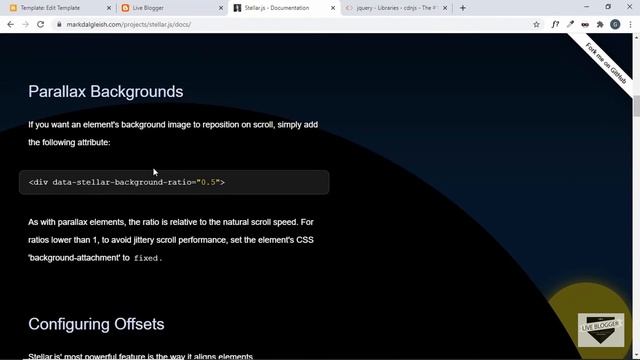 How To Add Parallax Effect To Blogger Website - Live Blogger смотреть онлайн